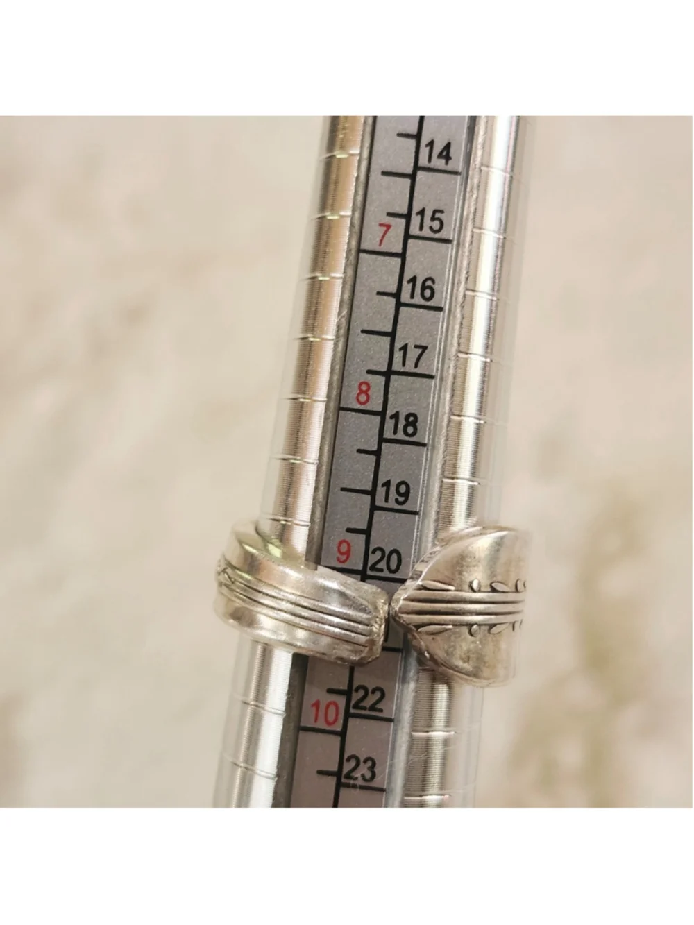 Silverwear Ring Size 9 ONEIDA silverplate ROYAL ROSE - Picture 4 of 4